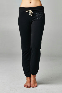 Women's Fold-over Waistband French Terry Screened Sweatpants