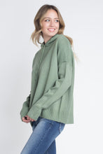 Women's Knit Pullover Hooded Sweater