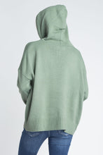 Women's Knit Pullover Hooded Sweater