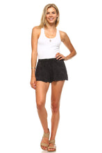 Women's Elastic Waist Loose Shorts