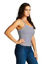 Women's Tight Striped Camisole Tank Top