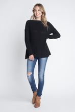 Women's Casual Loose Fit V-Neck Sweater