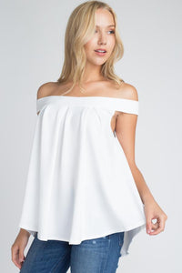 Women's Off Shoulder Flow Top