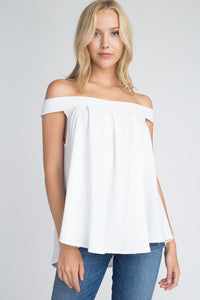 Women's Off Shoulder Flow Top