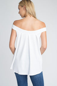 Women's Off Shoulder Flow Top