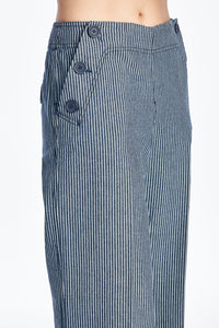 Larry Levine Pinstripe Pants