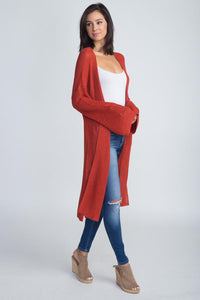 Women's Long Knit Thin Cardigan