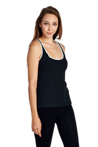 Women's Active Tank with Contrast Binding