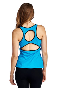 Women's Active Tank with Contrast Binding