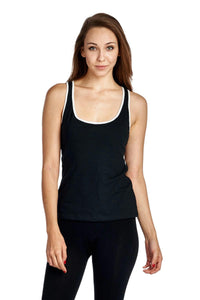 Women's Active Tank with Contrast Binding