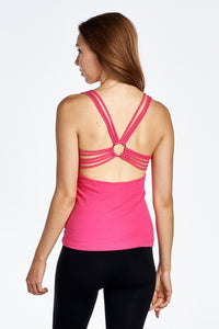 Women's Fitted Active Top with Back Detail