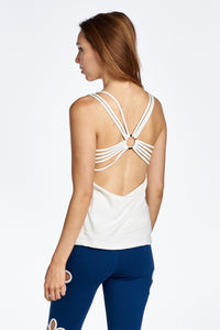 Women's Fitted Active Top with Back Detail