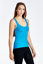 Women's Fitted Active Top with Back Detail