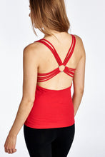 Women's Fitted Active Top with Back Detail