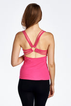 Women's Fitted Active Top with Back Detail