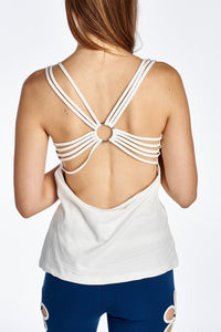 Women's Fitted Active Top with Back Detail