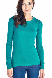 Women's Long Sleeve Crew Neck Top