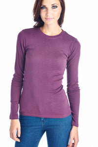 Women's Long Sleeve Crew Neck Top