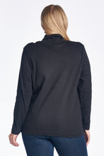 Christine V Plus Long Sleeve Turtleneck Top