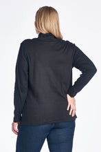 Christine V Plus Long Sleeve Turtleneck Top