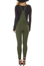 Army Green Denim Overalls