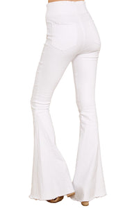 White Flare Jeans