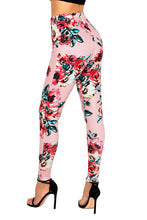 Blush Floral Stretchy Leggings